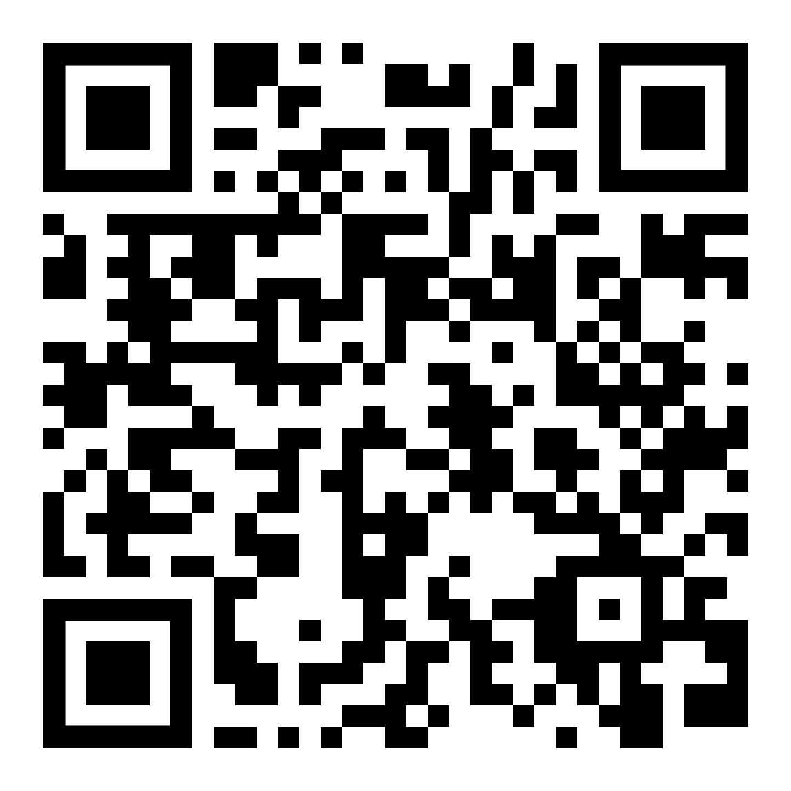 QR Code for Menu